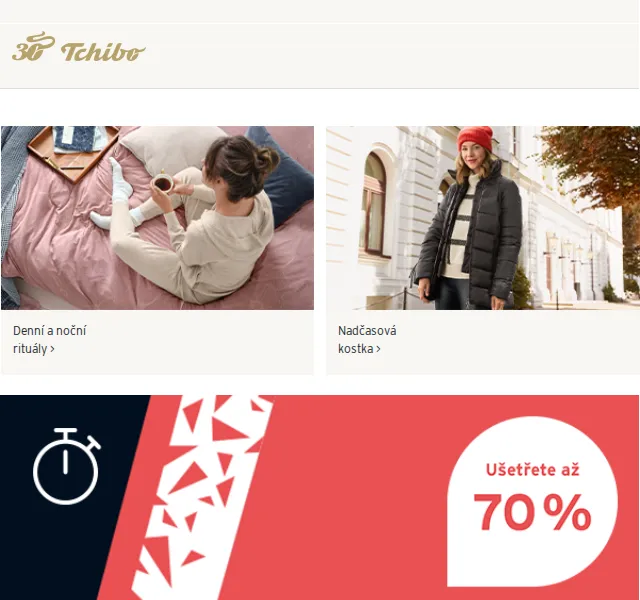 Tchibo: Flash Sale se slevami až 70 % – červen 2026 | Nuslet.cz