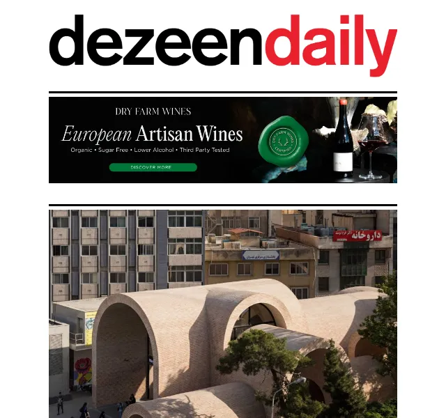 Dezeen Daily: OMA Aviva Studios & Craig Green – červen 2026 | Nuslet.cz