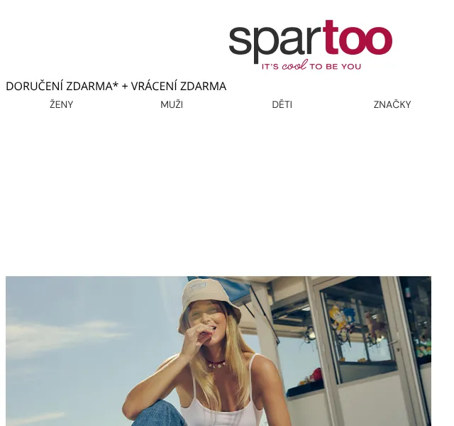 Spartoo.cz: Slevy až -60% na obuv a módní oblečení – červen 2026 | Nuslet.cz