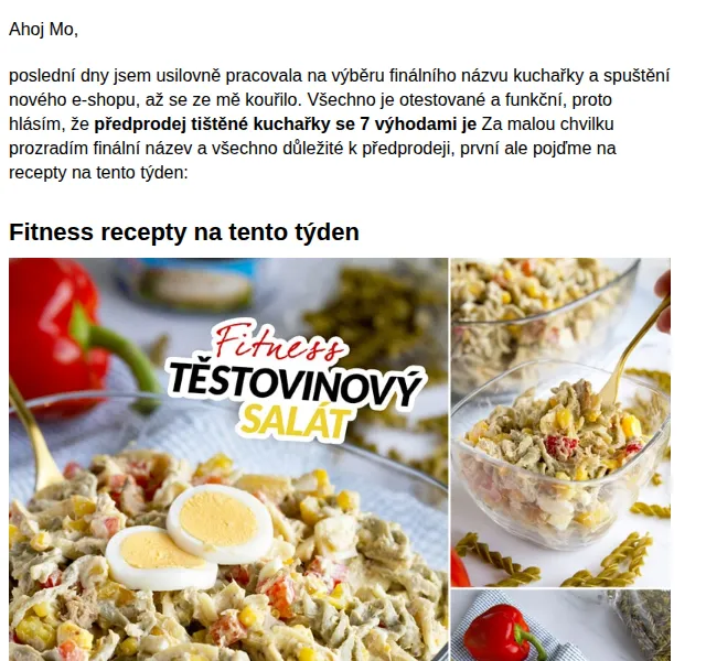 BAJOLA ✌ Fit bez diet: Předprodej kuchařky Fit bez diet – červen 2026 | Nuslet.cz