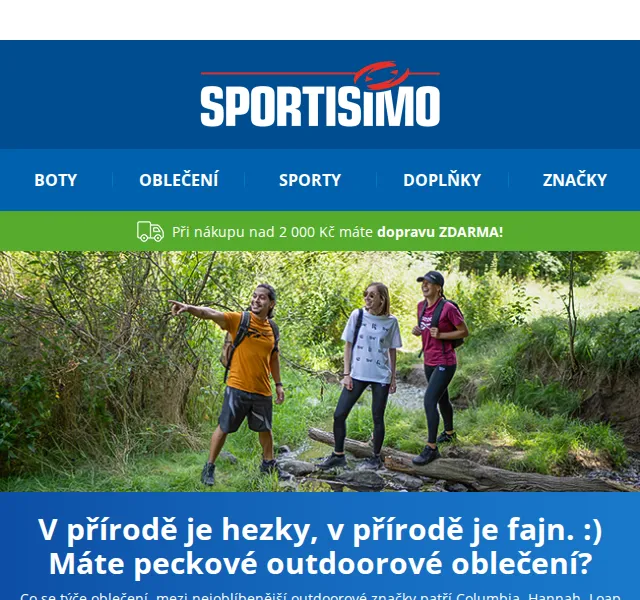 Sportisimo.cz: Outdoorové pecky Columbia, Hannah – červen 2026 | Nuslet.cz