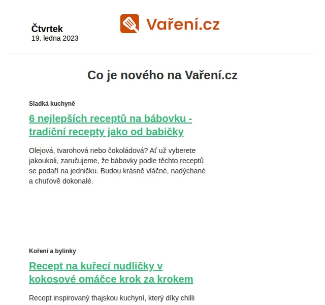 Vaření.cz: Nové recepty a tipy – červen 2026 | Nuslet.cz