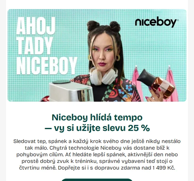 Pilulka.cz: Niceboy elektronika 25 % levněji – červen 2026