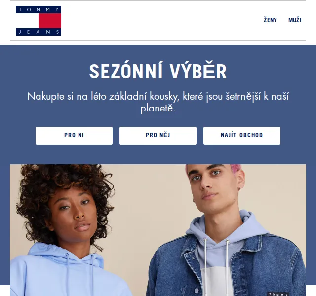 Tommy Hilfiger: Letní základní kousky – červen 2026 | Nuslet.cz