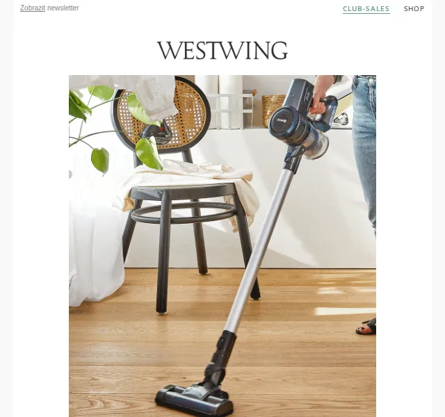 Westwing: úklidové bestsellery Laurastar a HKoenig – červenec 2026 | Nuslet.cz
