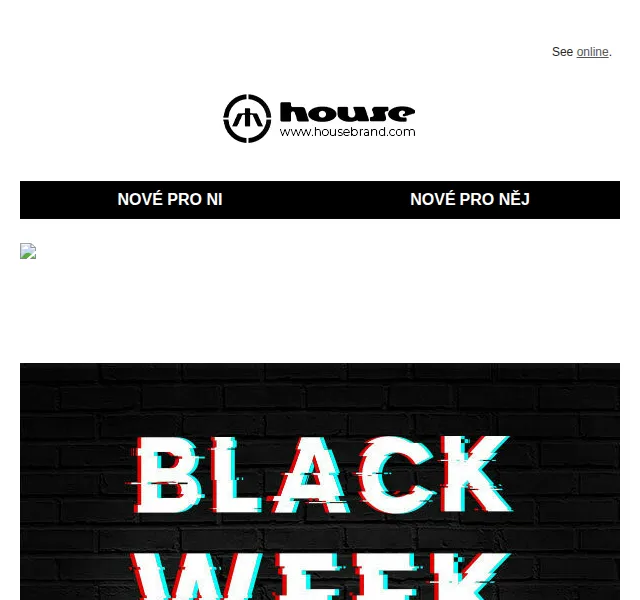 HOUSE: Black Week slevy – červen 2026 | Nuslet.cz