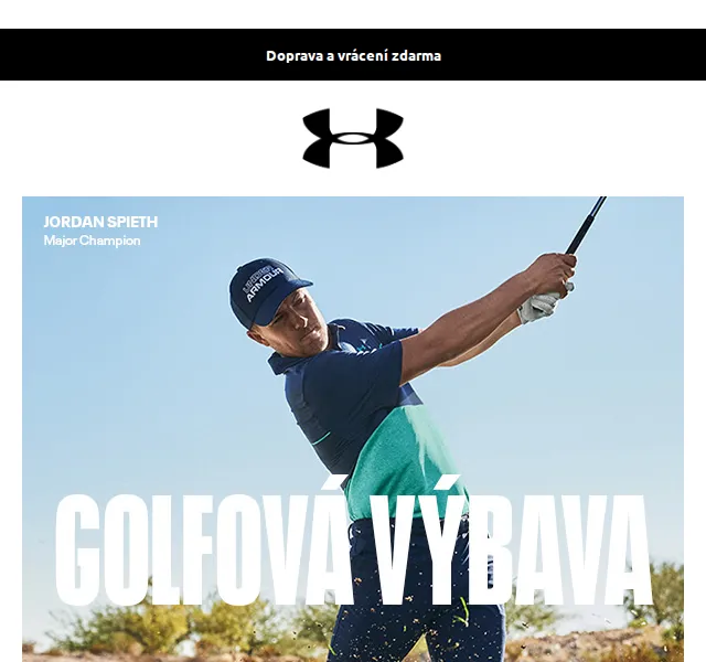 Under Armour: Golfová výbava – červen 2026 | Nuslet.cz