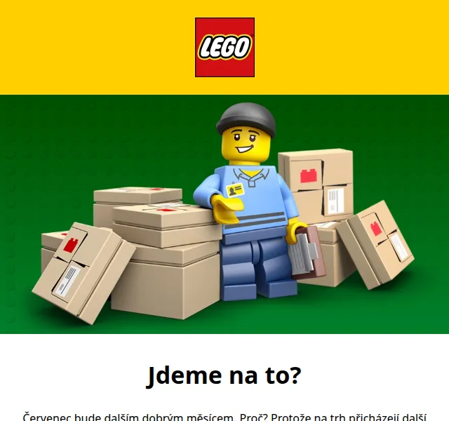 LEGO®: VIP dvojnásobné body a novinky červenec 2026 | Nuslet.cz