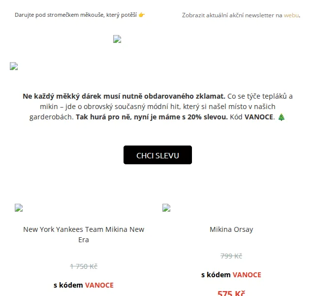 UrbanStore: Tepláky a mikiny se slevou 20 % – červen 2026 | Nuslet.cz