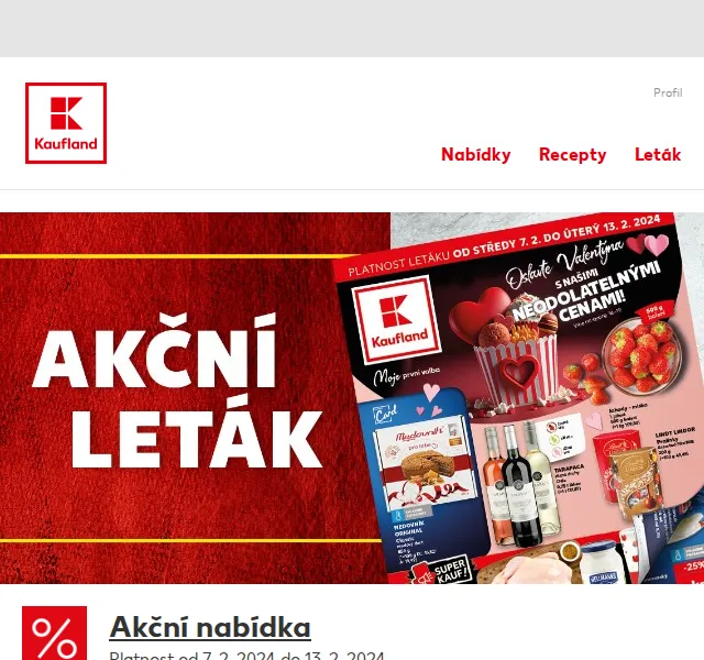 Kaufland: Jahody 500 g za 54,90 Kč – červenec 2026 | Nuslet.cz