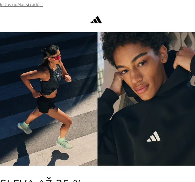 Adidas: Slevy až 25 % – Srpen 2026 | Nuslet