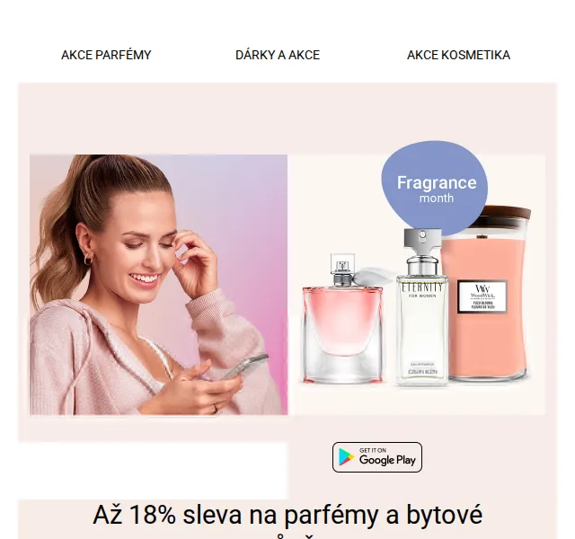 Notino: Sleva až 18 % na parfémy a bytové vůně – září 2026 | Nuslet.cz