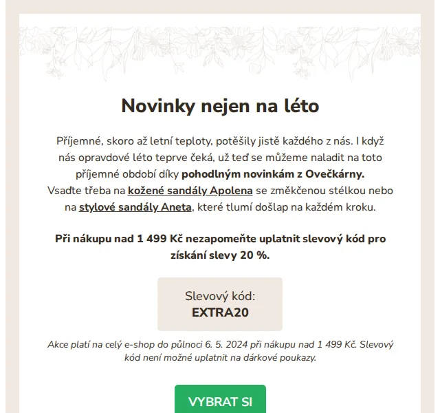 Ovečkárna: Sleva 20 % na letní novinky – červen 2026 | Nuslet.cz