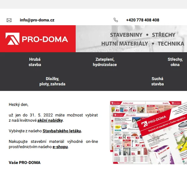 Pro-doma: Stavbařský leták – červen 2026 | Nuslet.cz