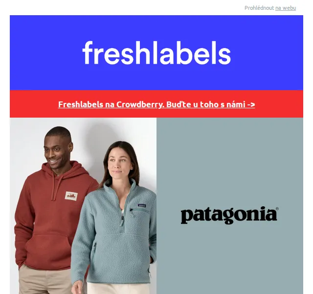 Freshlabels: Patagonia, Salomon, Fjällräven se slevou až 50 % – červen 2026 | Nuslet.cz