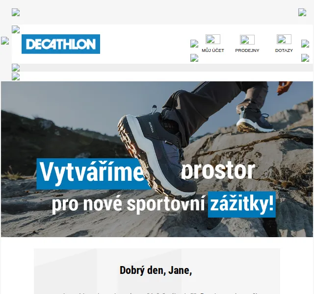 DECATHLON: Vybrané kousky ještě výhodněji – červen 2026 | Nuslet.cz