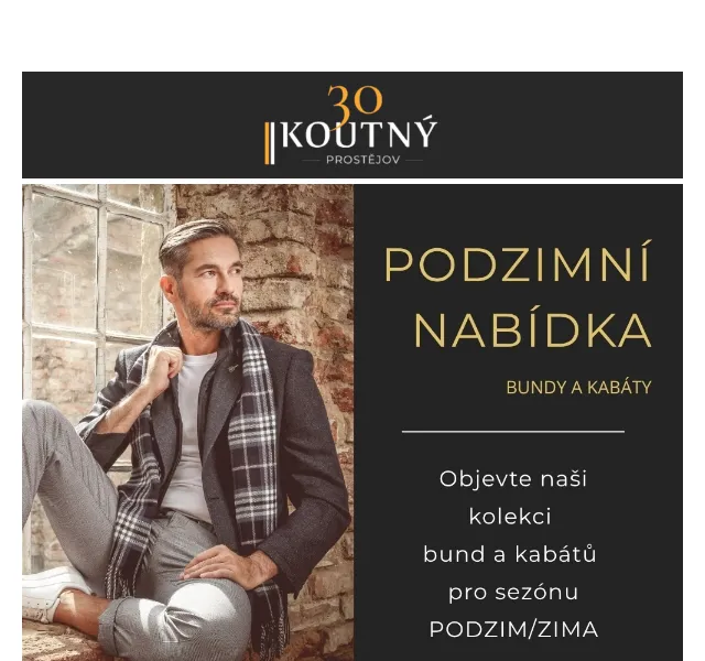 Koutný spol. s r.o.: Nové bundy a kabáty – červenec 2026 | Nuslet.cz