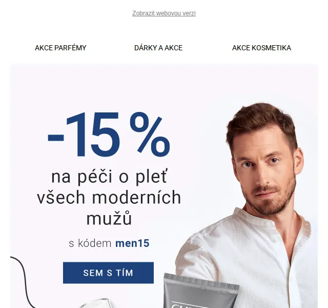 Notino: 15% sleva na pánskou péči – červen 2026 | Nuslet.cz