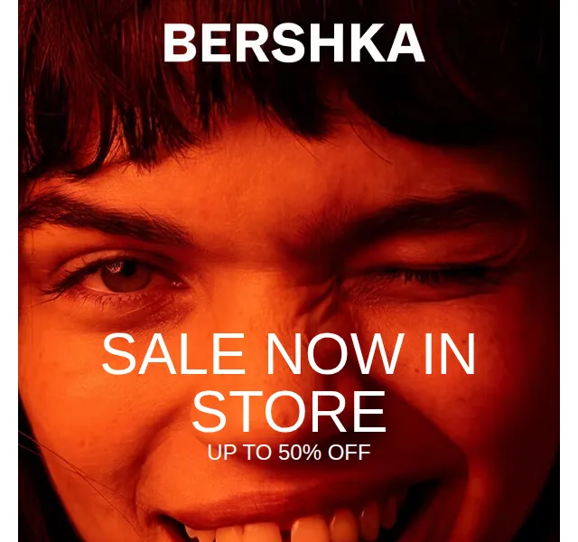 Bershka: sleva až 50 % — srpen 2026 | Nuslet.cz