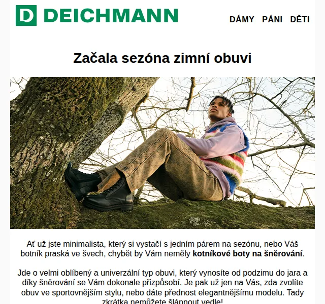 DEICHMANN: zimní obuv již od 1 299 Kč – červen 2026 | Nuslet.cz