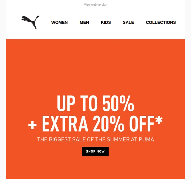 PUMA: sleva až 50 % + extra 20 % – červen 2026 | Nuslet.cz