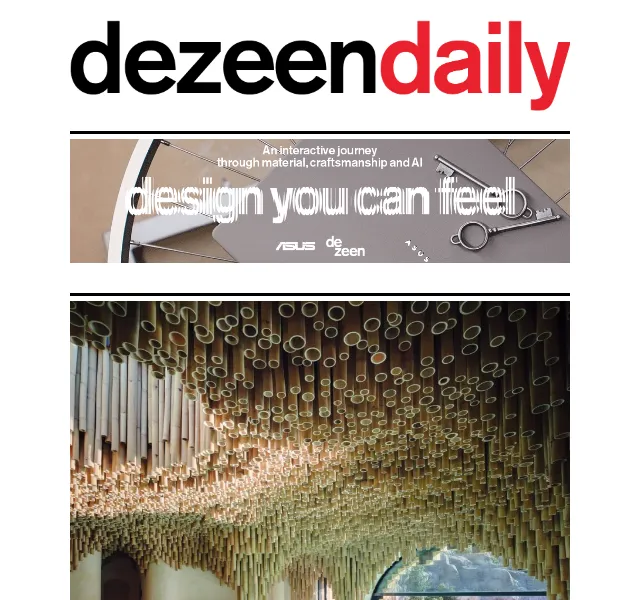 Dezeen Daily: Novinky z architektury a designu – červen 2026 | Nuslet.cz