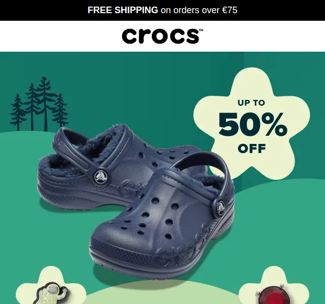 Crocs: Zimní výprodej až 50 % + doprava zdarma – červen 2026 | Nuslet.cz