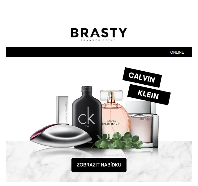 BRASTY: Calvin Klein sleva 10 % – červen 2022 | Nuslet.cz