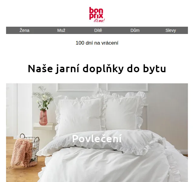 bonprix: Jarní doplňky pro váš domov – červen 2026 | Nuslet.cz