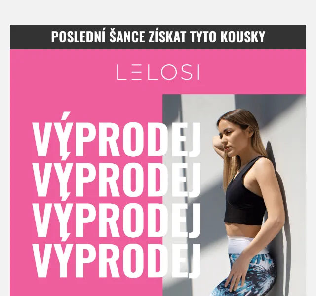 LELOSI: Letní výprodej se slevou až 47 % – červen 2026 | Nuslet.cz
