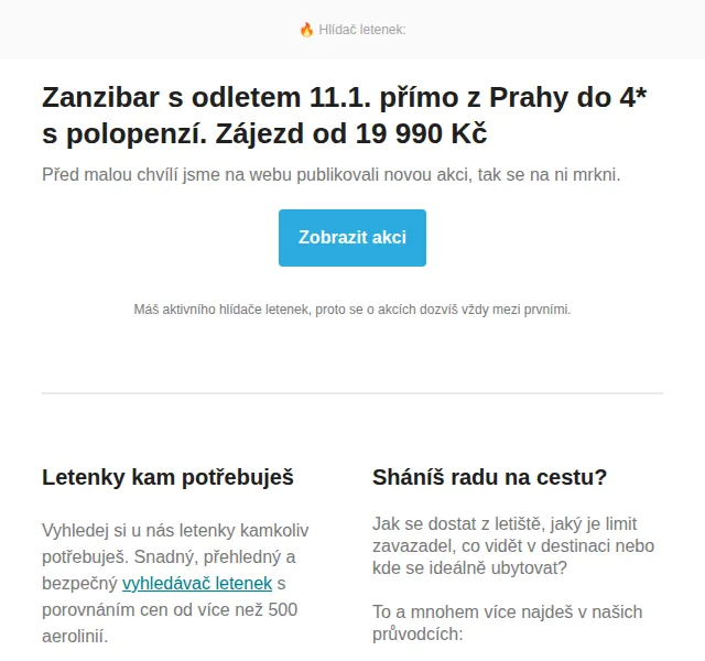 Cestujlevne.com: Zanzibar od 19 990 Kč – červen 2026 | Nuslet.cz