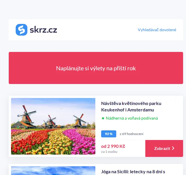 Vánoce na Skrz: Silvestr v Římě, jóga na Sicílii – červenec 2026 | Nuslet.cz