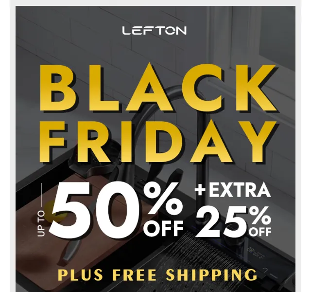 Lefton Sanitary: Black Friday sleva až 50 % + extra 25 % – červenec 2026 | Nuslet.cz