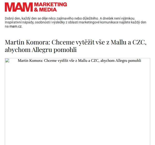 Marketing & Media: Newsletter – srpen 2023 | Nuslet.cz