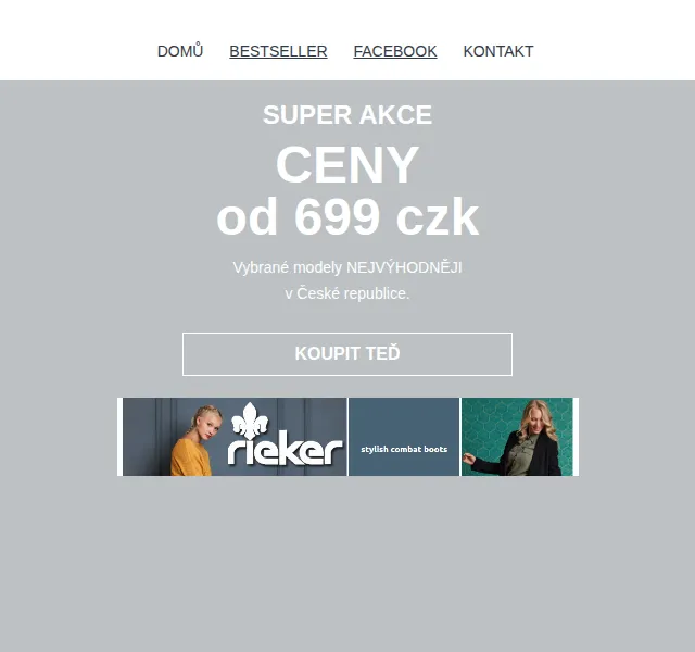 Eliteshoes: Zimní boty Rieker sleva 55 % – červenec 2026 | Nuslet.cz