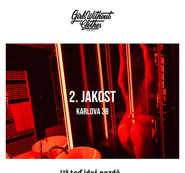 Girls Without Clothes: Druhá jakost až -60 % – červen 2026 | Nuslet.cz