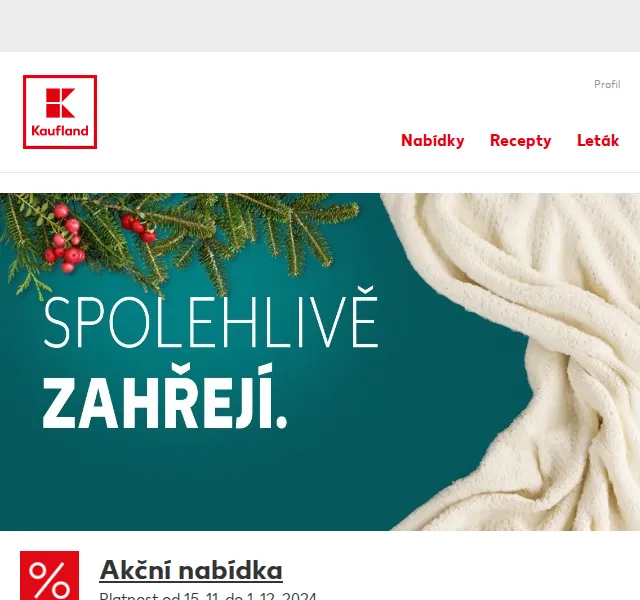 Kaufland: Fleecové povlečení a koberce – listopad 2024 | Nuslet.cz