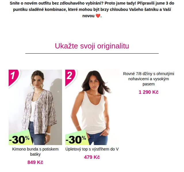 Blancheporte: 3 dokonalé outfity za výhodné ceny – červen 2026 | Nuslet.cz
