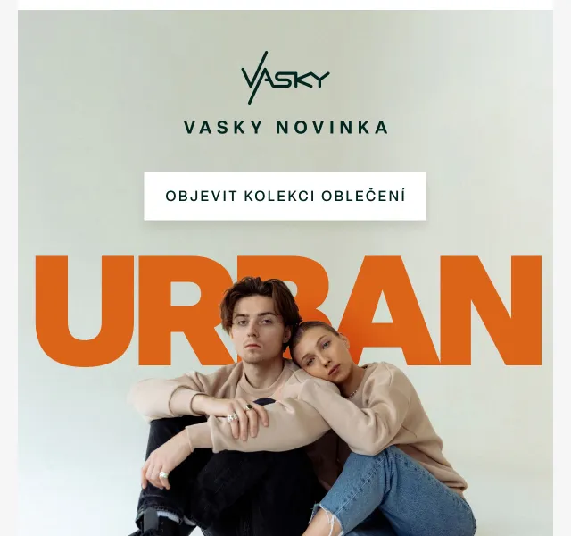 Vasky: Nová kolekce Urban – červen 2026 | Nuslet.cz