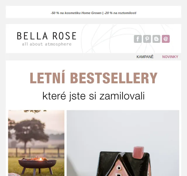 Bella Rose: Sleva až 50 % na Krasilnikoff – červenec 2026 | Nuslet.cz