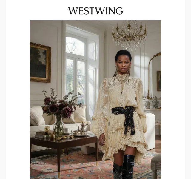 Westwing: Regencycore nábytek a dekorace – duben 2026