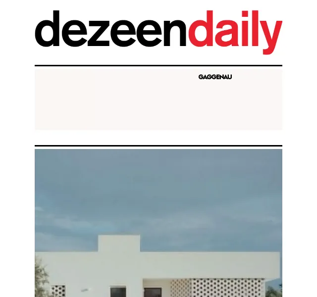 Dezeen Daily: Architektonické novinky červenec 2026 | Nuslet.cz