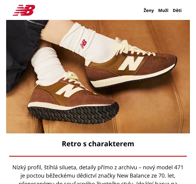 New Balance 471: retro boty se slevou – září 2026