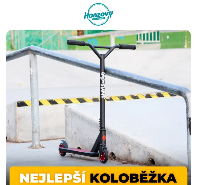 Honzovy Longboardy: Koloběžka Street Surfing Torpedo Black za 1 590 Kč – červen 2026 | Nuslet.cz