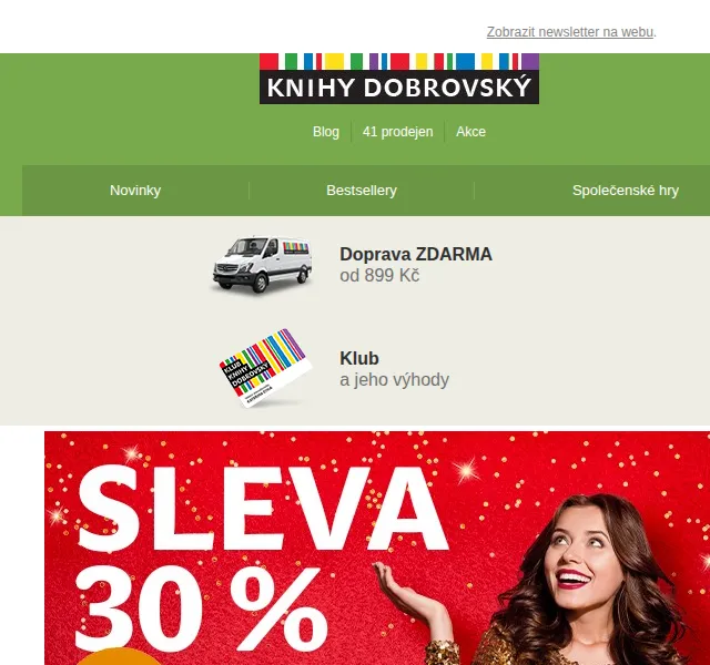Knihy Dobrovský: Sleva až 30 % – povánoční výprodej – prosinec 2022 | Nuslet.cz