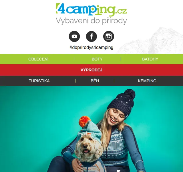 4camping: Termoprádlo a outdoor vybavení – červen 2026 | Nuslet.cz