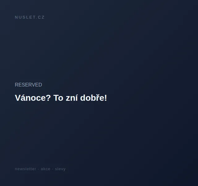 RESERVED: Dětská kolekce XMAS BAND – červen 2026 | Nuslet.cz
