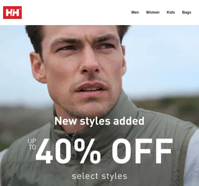 Helly Hansen: letní slevy až 40 % – červenec 2026 | Nuslet.cz