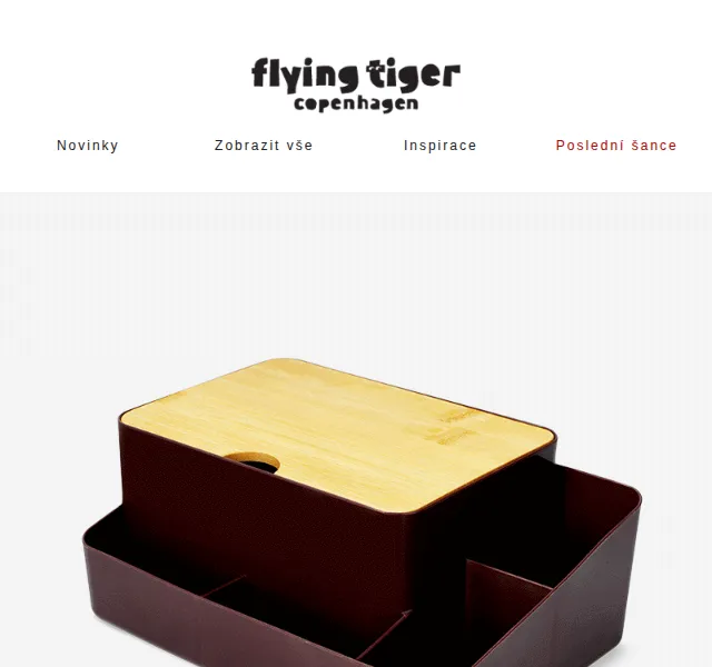 Flying Tiger Copenhagen: organizace domova – červen 2026 | Nuslet.cz