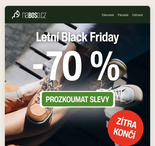 naBOSo: Slevy až 70 % – červen 2026 | Nuslet.cz